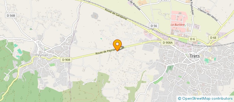localisation de l'entreprise 903 611 895 à TRETS