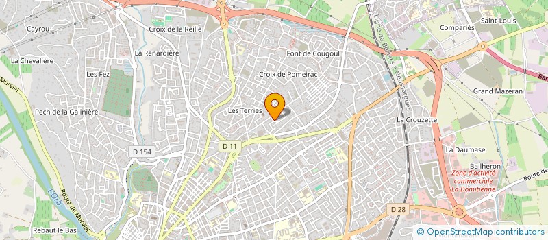 localisation de l'entreprise 903 627 651   BEZIERS