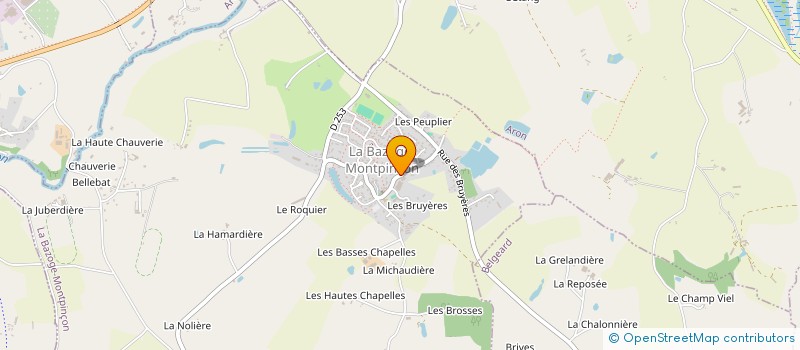 localisation de l'entreprise 903 628 972   LA CHAPELLE AU RIBOUL