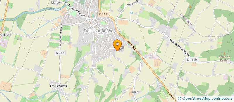 localisation de l'entreprise 903 648 566   ETOILE-SUR-RHONE