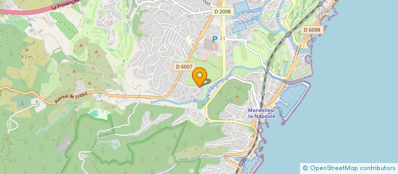 localisation de l'entreprise 903 657 674   MANDELIEU-LA-NAPOULE