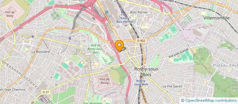 localisation de l'entreprise 903 668 044  à ROSNY-SOUS-BOIS