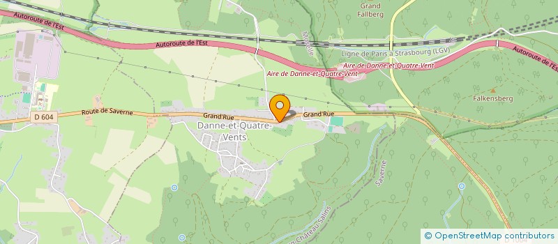 localisation de l'entreprise 903 674 125   DANNE-ET-QUATRE-VENTS