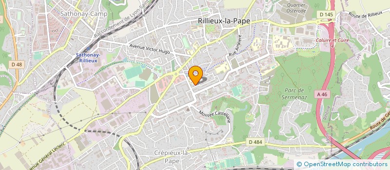 localisation de l'entreprise 903 675 304   RILLIEUX-LA-PAPE