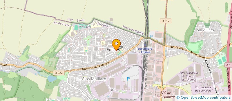 localisation de l'entreprise 903 686 673   FOSSES