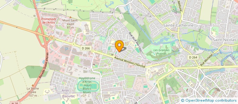 localisation de l'entreprise 903 688 703  à ARRAS