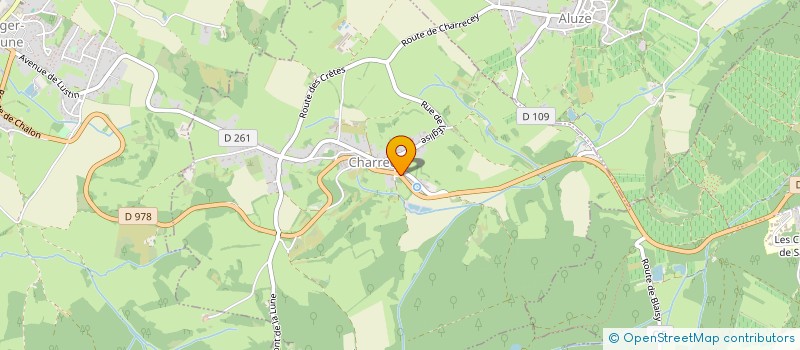 localisation de l'entreprise 903 707 271   CHARRECEY