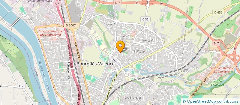 localisation de l'entreprise 903 723 476   VALENCE