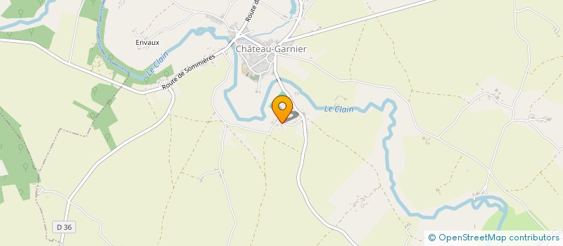 localisation de l'entreprise 903 735 959   CHATEAU-GARNIER