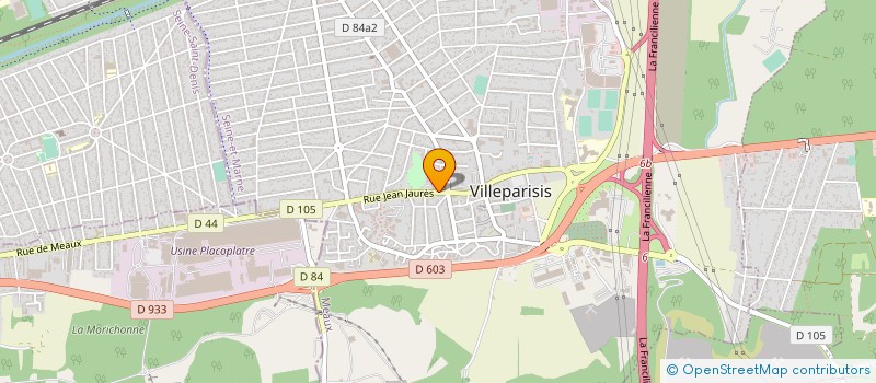 localisation de l'entreprise 903 736 551   VILLEPARISIS