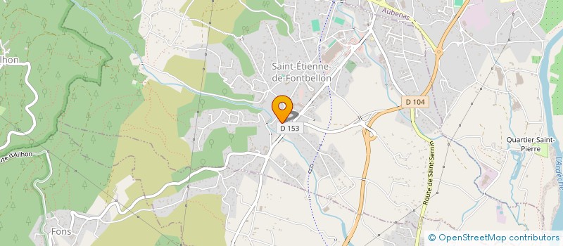 localisation de l'entreprise 903 749 653   SAINT-ETIENNE-DE-FONTBELLON