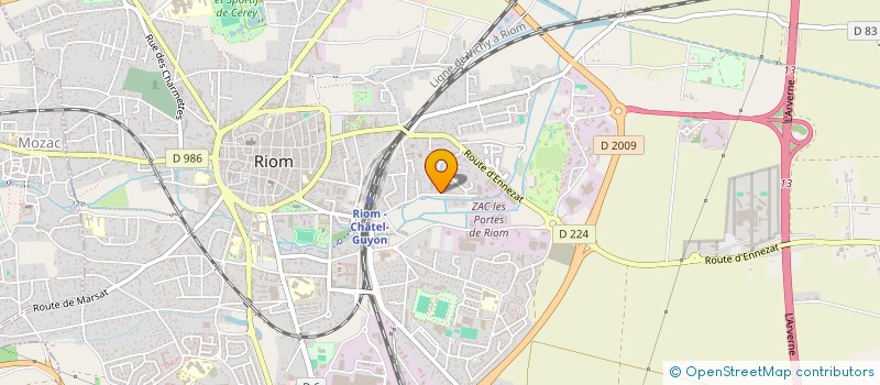 localisation de l'entreprise 903 767 218   RIOM