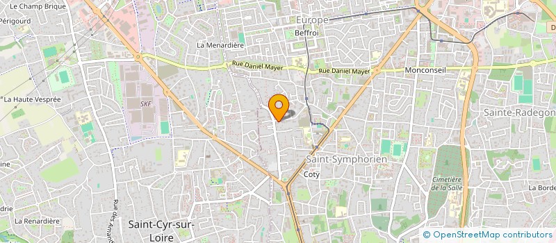 localisation de l'entreprise 903 771 301   TOURS