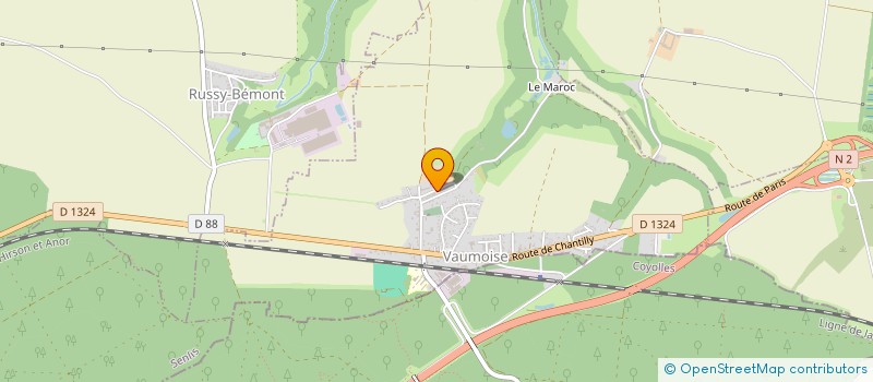 localisation de l'entreprise 903 794 634   VAUMOISE