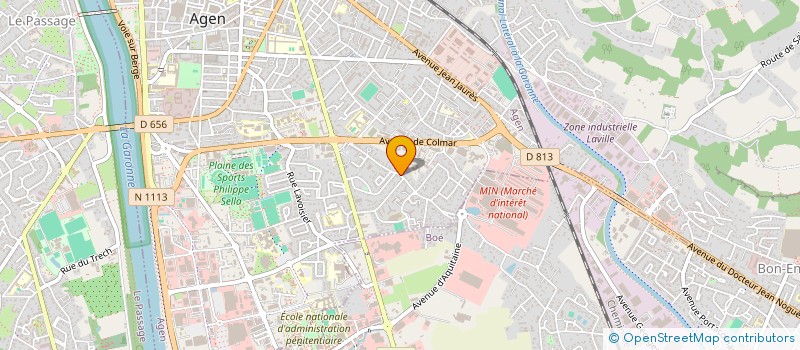 localisation de l'entreprise 903 797 421   AGEN