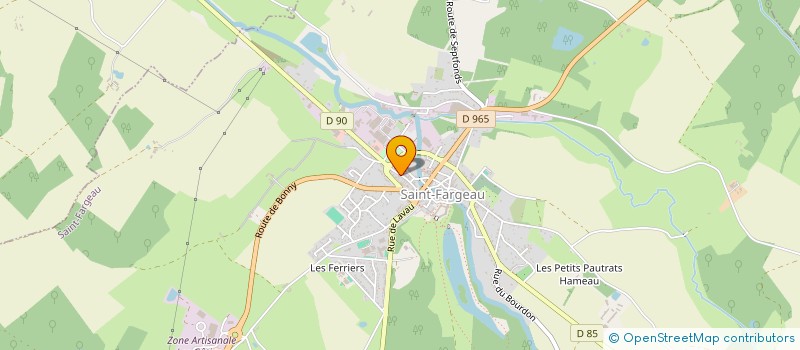 localisation de l'entreprise 903 813 434   SAINT-FARGEAU