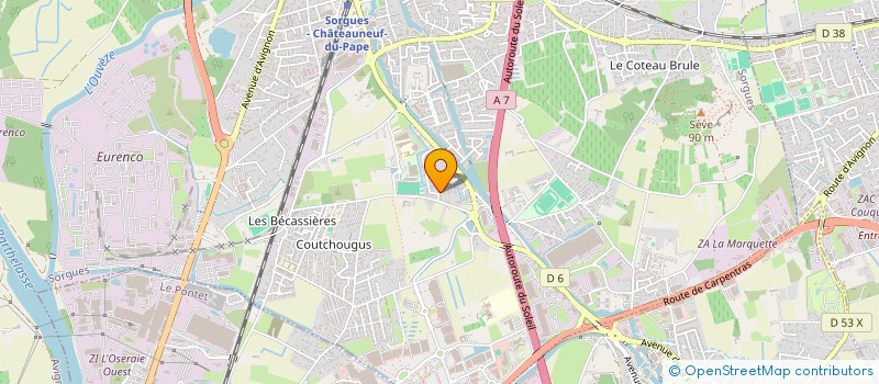 localisation de l'entreprise 903 822 427   SORGUES