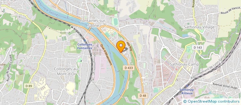 localisation de l'entreprise 903 826 865   FONTAINES-SUR-SAONE