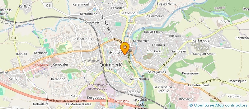 localisation de l'entreprise 903 834 422   QUIMPERLE