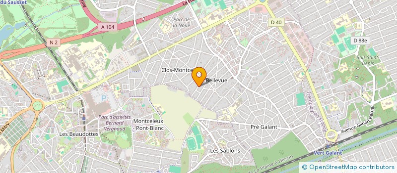 localisation de l'entreprise 903 840 452 à VILLEPINTE
