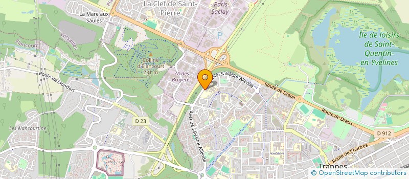 localisation de l'entreprise 903 852 093   TRAPPES