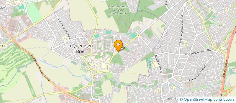 localisation de l'entreprise 903 863 710   LA QUEUE-EN-BRIE