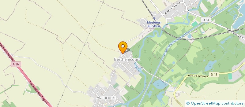 localisation de l'entreprise 903 874 667   BRISSAY-CHOIGNY