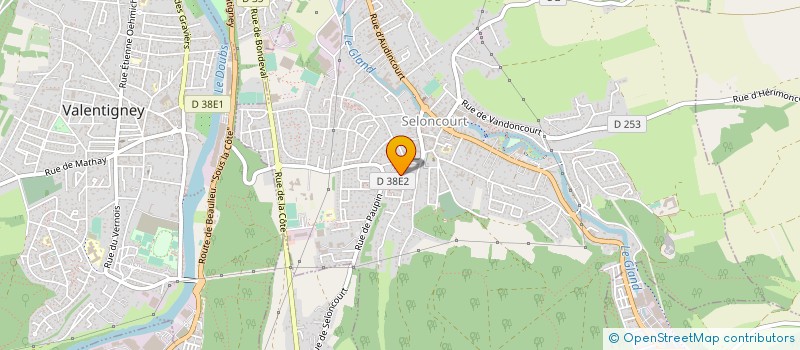 localisation de l'entreprise 903 895 092   SELONCOURT