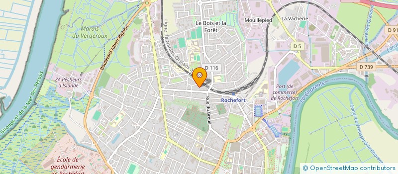 localisation de l'entreprise 903 910 891   ROCHEFORT