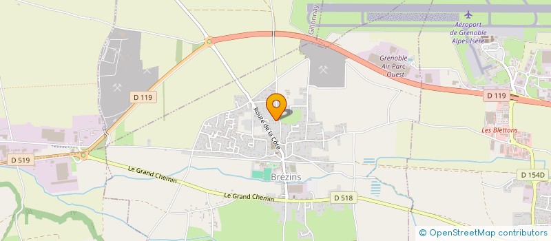 localisation de l'entreprise 903 911 634   BREZINS