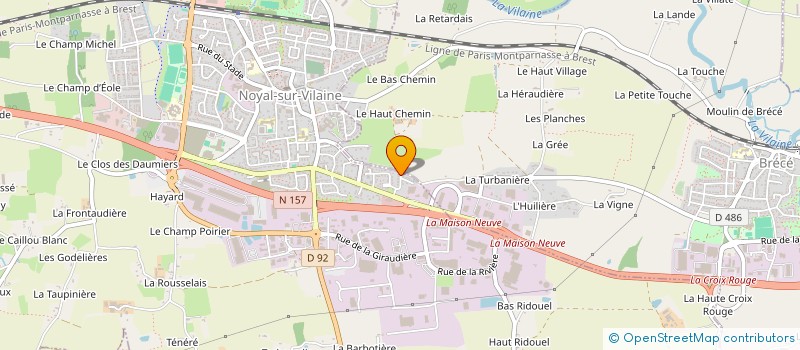 localisation de l'entreprise 903 949 469   BRECE