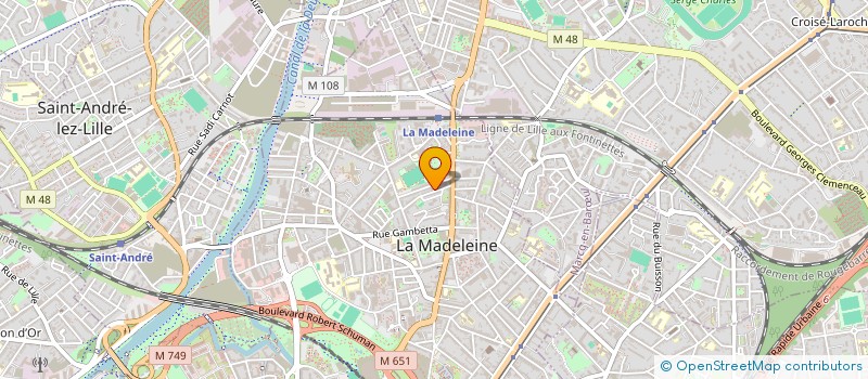 localisation de l'entreprise 903 964 856 à LA MADELEINE