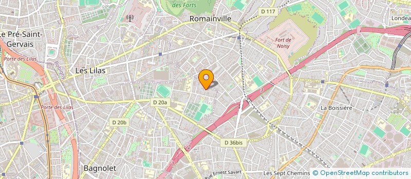localisation de l'entreprise 903 981 595 à BAGNOLET