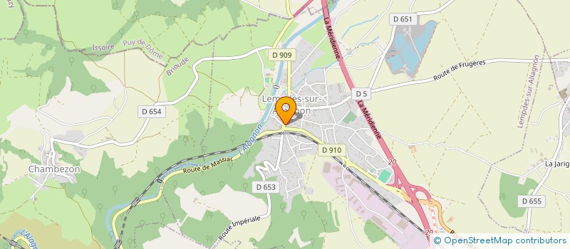 localisation de l'entreprise 903 988 285   GIGNAT