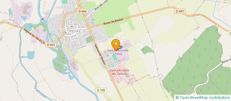 localisation de l'entreprise 903 989 879 à STENAY