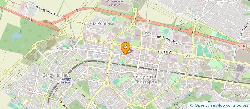 localisation de l'entreprise 904 004 132   CERGY