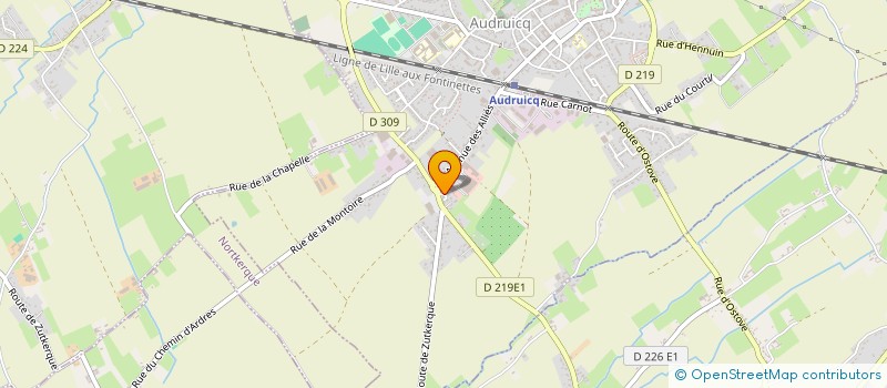 localisation de l'entreprise 904 011 160 à DUNKERQUE
