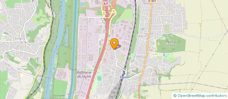 localisation de l'entreprise 904 014 743   FEYZIN