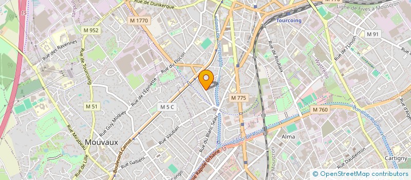 localisation de l'entreprise 904 016 342   TOURCOING