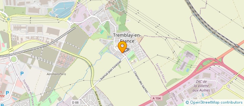 localisation de l'entreprise 904 023 322 à TREMBLAY-EN-FRANCE