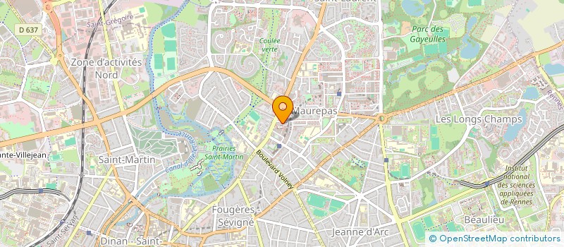 localisation de l'entreprise 904 049 913 à RENNES