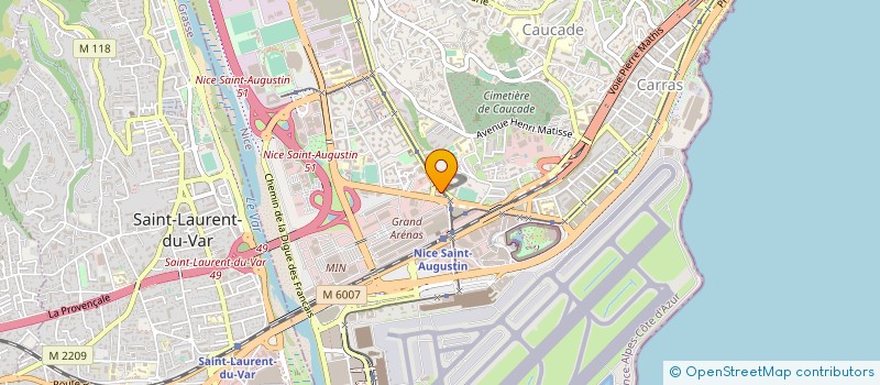 localisation de l'entreprise 904 108 552   NICE