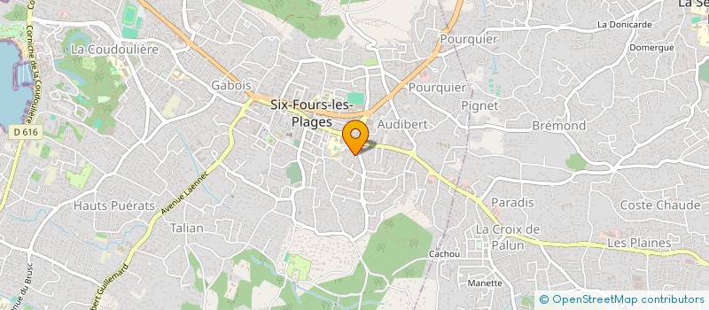 localisation de l'entreprise 904 116 209  à SIX-FOURS-LES-PLAGES