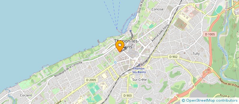 localisation de l'entreprise 904 137 593 à THONON-LES-BAINS