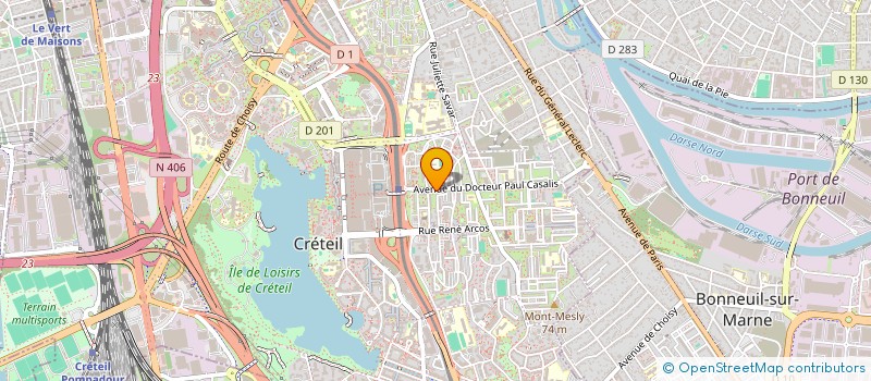 localisation de l'entreprise 904 156 197   CRETEIL