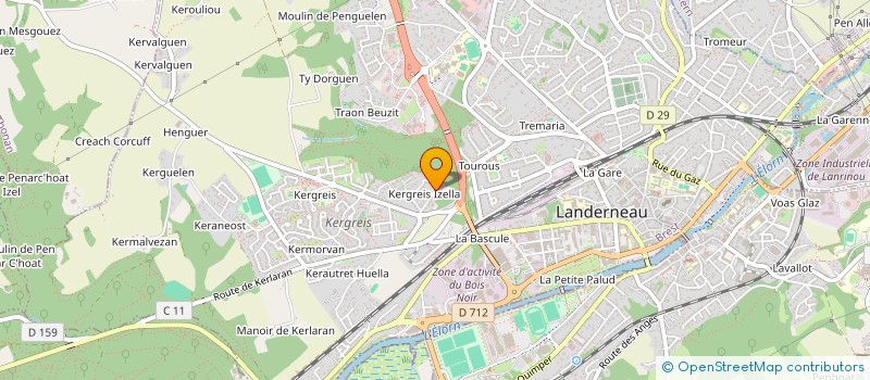 localisation de l'entreprise 904 156 445   LANDIVISIAU