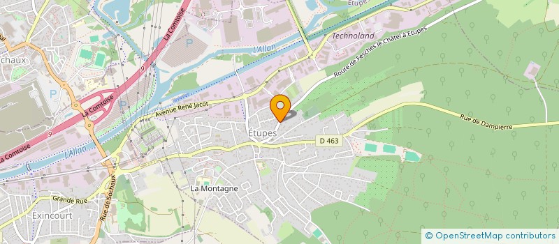 localisation de l'entreprise 904 159 779   ETUPES