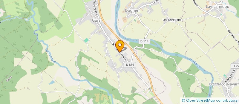 localisation de l'entreprise 904 160 843   ORTHEZ