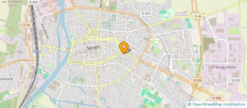 localisation de l'entreprise 904 181 765  à SENS