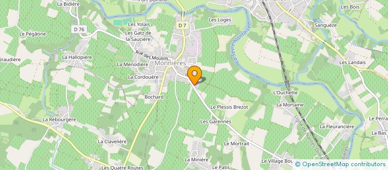 localisation de l'entreprise 904 194 396   MONNIERES